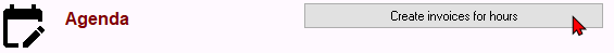 TurboCASH4 Calendar hours appointment create invoice